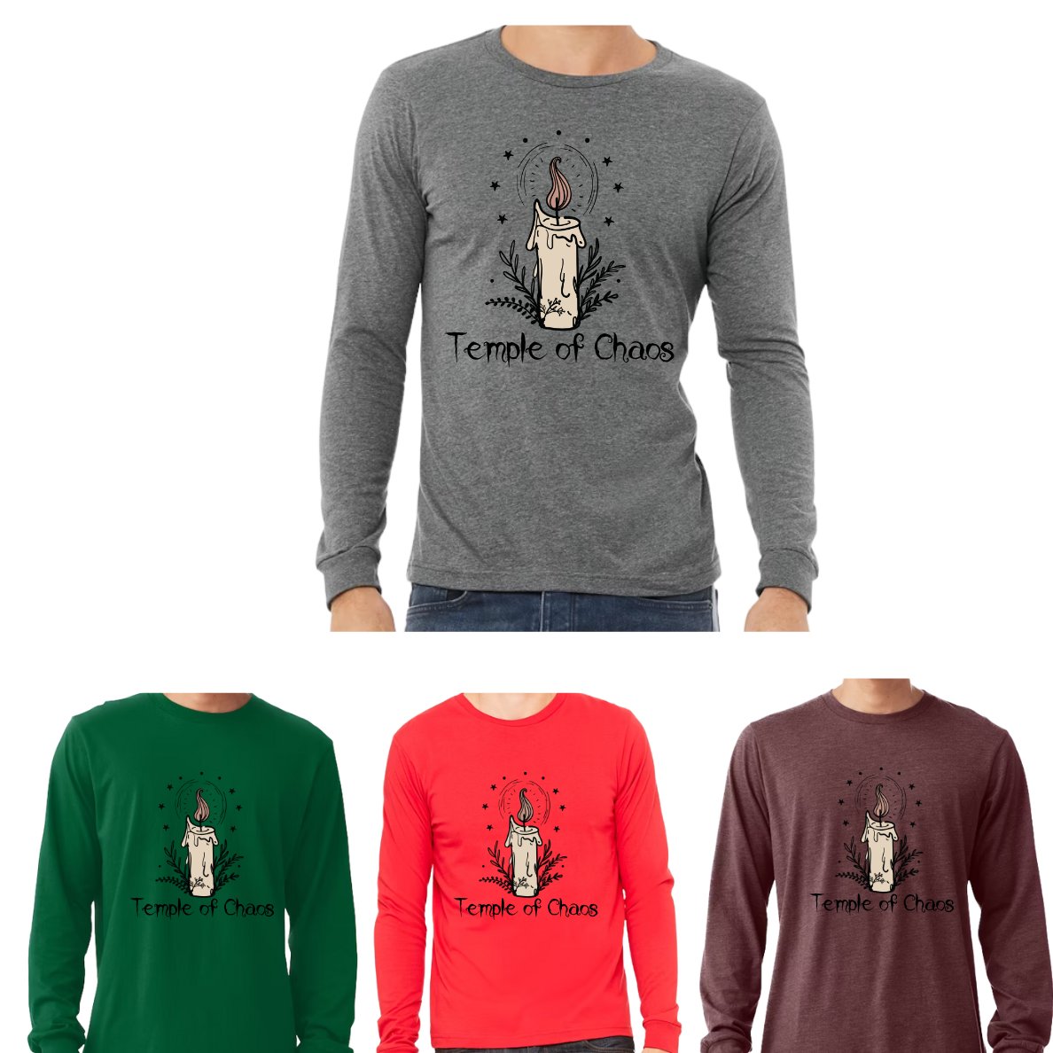 Candle Magic Long Sleeve Shirt