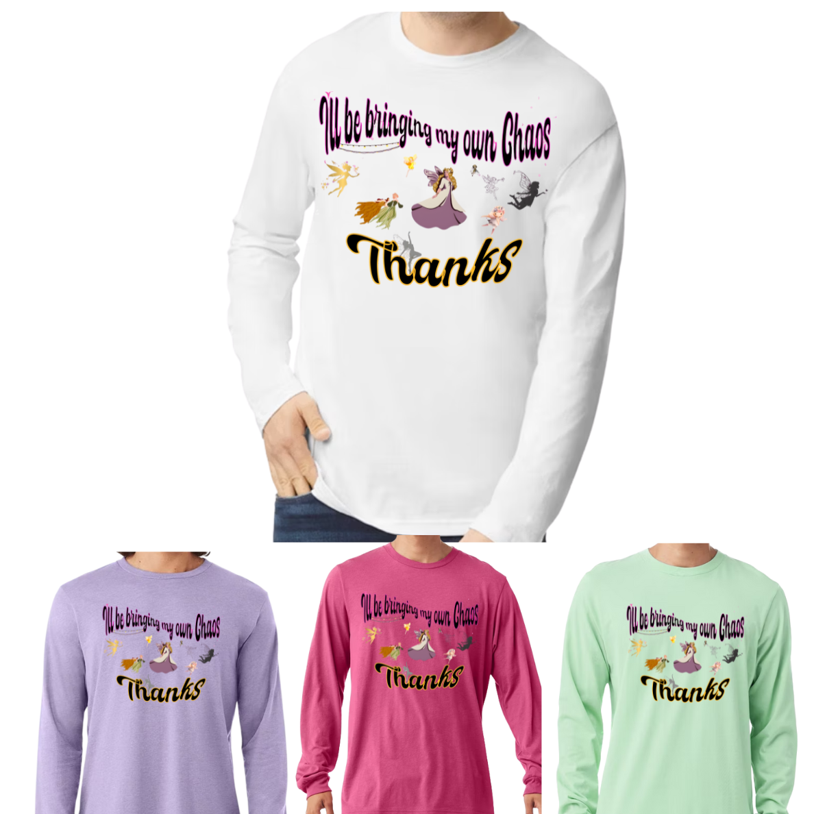 Fairy Chaos Long Sleeve Shirt