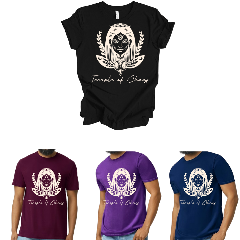 Death Moth Goddess Short Sleeve Shirt