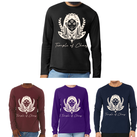 Death Moth Goddess Long Sleeve Shirt