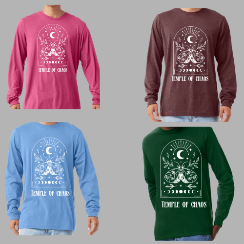Moth and Moon Long Sleeved Shirt